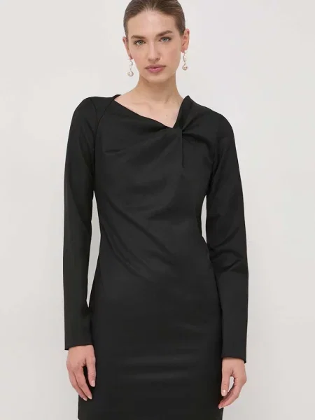 Trussardi rochie mini drept negru