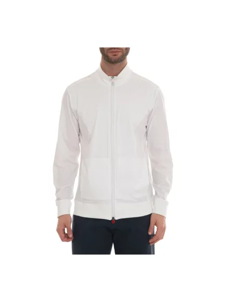 Bluza z kapturem Kiton z kapturem biała