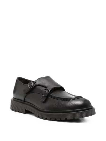 Pantofi monk Sturlini Firenze cu bretele maro
