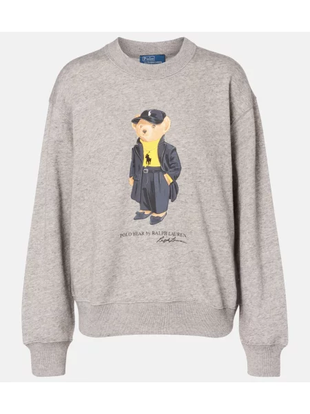 Top Polo Ralph Lauren polarowy szary