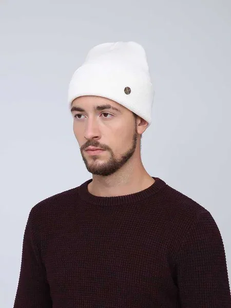 Шапка Luckylook белая