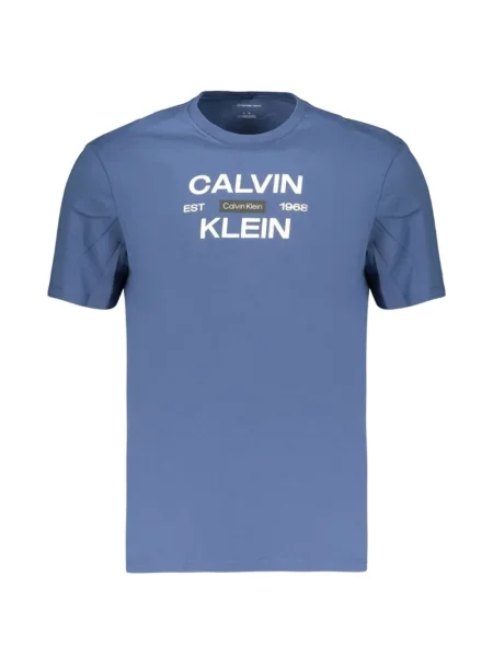 Tricou Calvin Klein cu imagine albastru