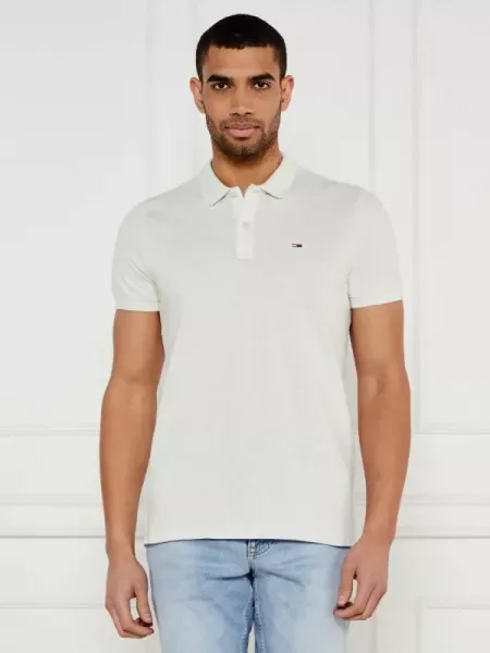 Tommy Jeans Tenisz póló szürke