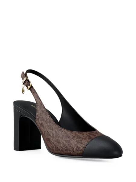 Pantofi cu toc Michael Kors cu imagine maro