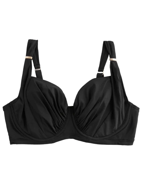 Next Bikini zgornji del črna