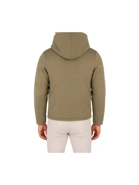 Bluza K-way z futerkiem zielona