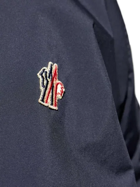 Geacă cu puf Moncler Grenoble albastru