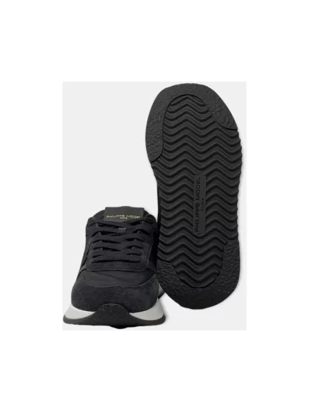 Buty do biegania Philippe Model zamszowe do biegania czarne