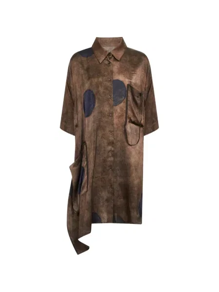 Cămașă Uma Wang cu buline maro