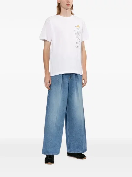 Tricou Toga cu imagine alb