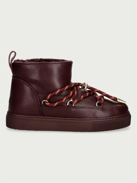 Inuikii Snehule Full Leather Gloss Bordová