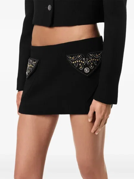 Fusta mini Versace negru