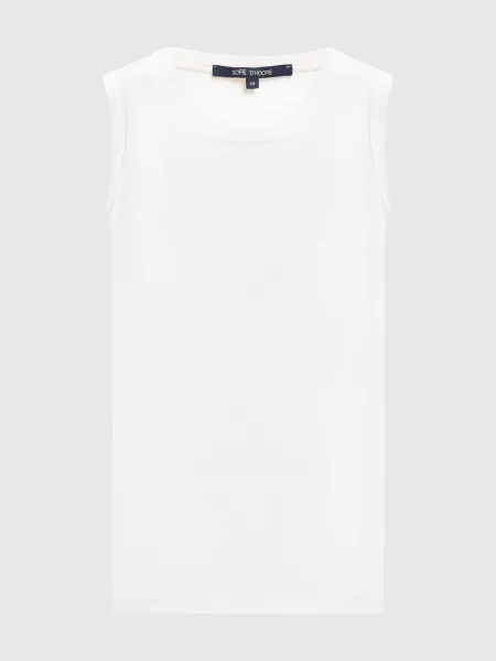 Майка в рубчик Sofie D`hoore біла