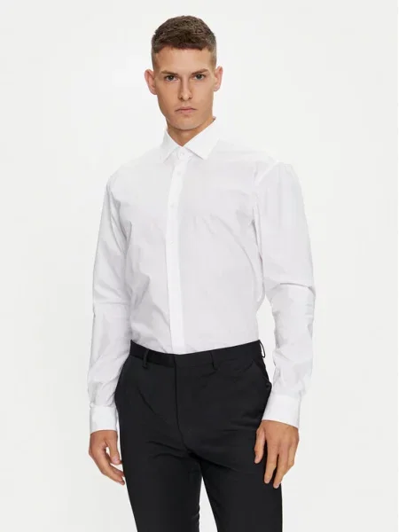 Hugo Košile Valerio Modern Fit bílá