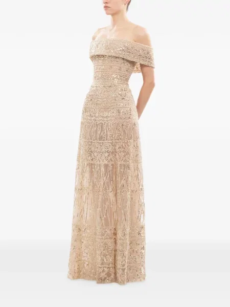 Rochie maxi Saiid Kobeisy cu mărgele