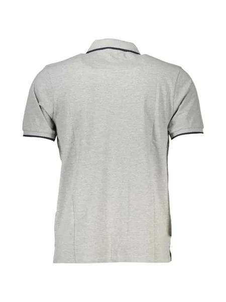 Tricou polo North Sails cu imagine gri