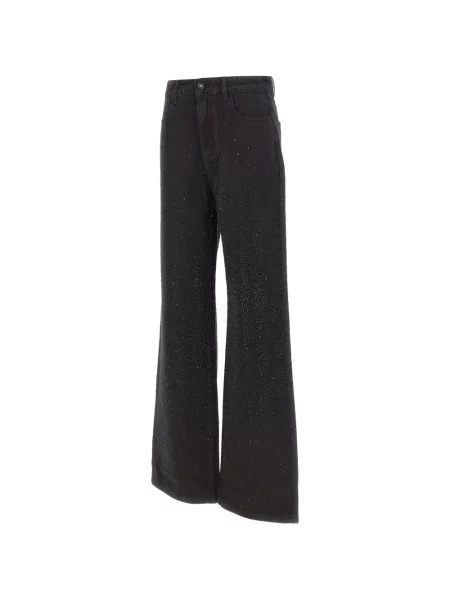 Stras blugi Twenty Fourhaitch negru