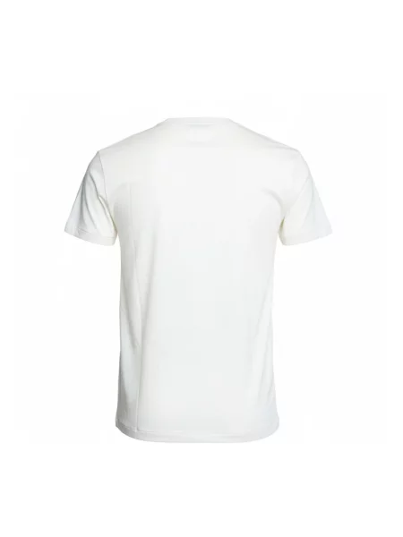 Polo Ralph Lauren T-shirt niestandardowy krój slim fit Mężczyźni nadruk S biały
