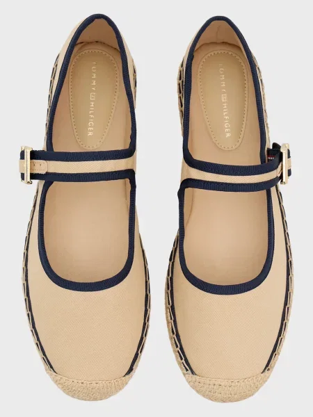 Еспадрільї Tommy Hilfiger бежеві