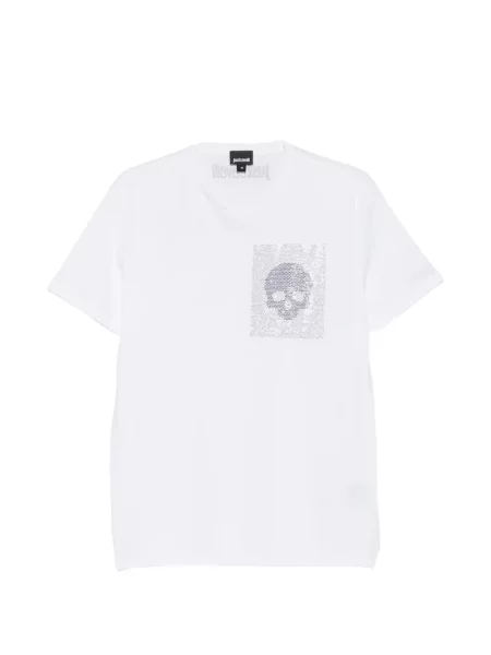 Tricou Just Cavalli alb