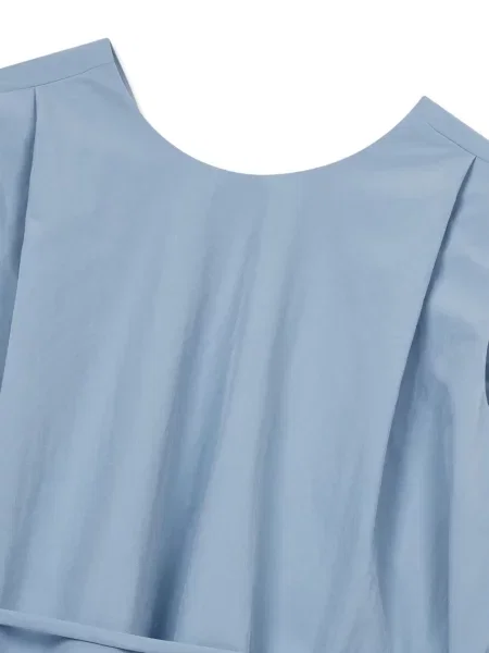 Bluză Studio Tomboy plisată albastru