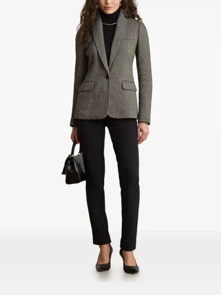 Παντελόνι Lauren Ralph Lauren μαύρο