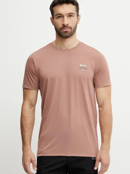 Športna kratka majica Picture Travis rjava