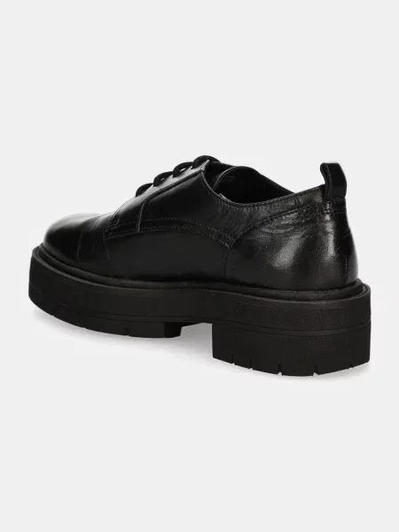 Pantofi Geox cu șireturi negru
