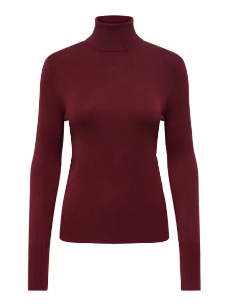 ONLY Гольф Venice бордовий