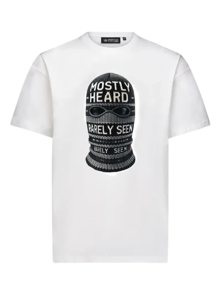 Tricou Mostly Heard Rarely Seen alb
