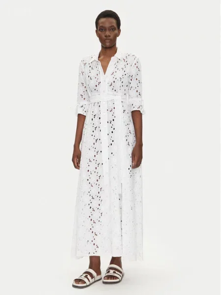 Obleka za na plažo Iconique bela