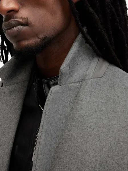 Palton Allsaints gri