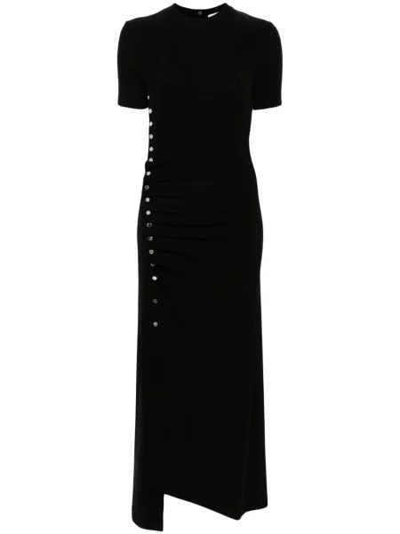 Rochie Rabanne plisată de costum negru