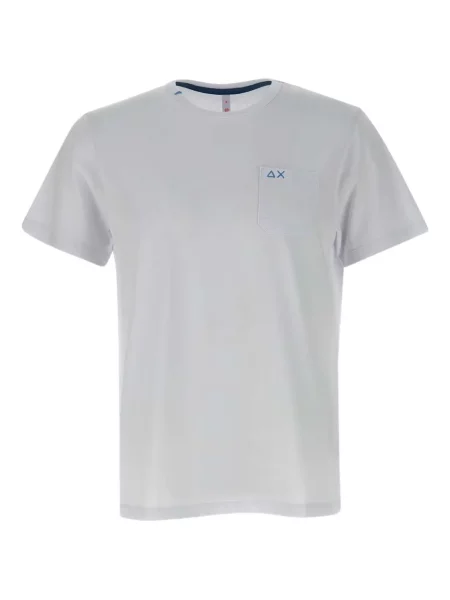 Tricou Sun68 cu broderie gri