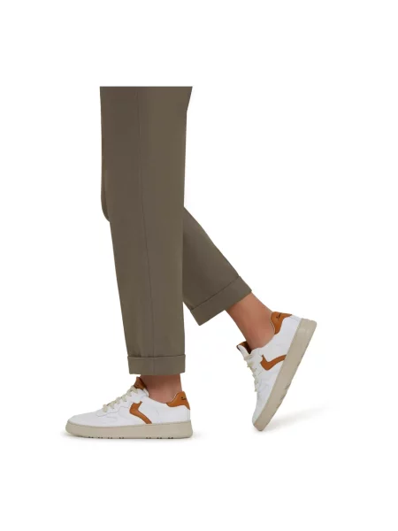 Sneakersy Voile Blanche retro brązowe