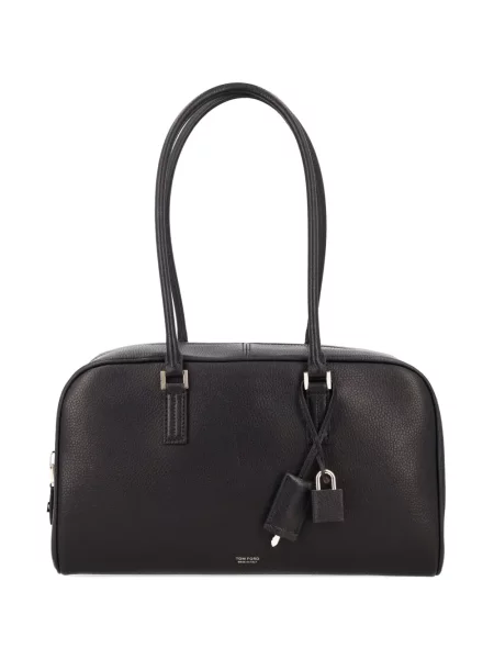 Geanta de piele Tom Ford din piele negru