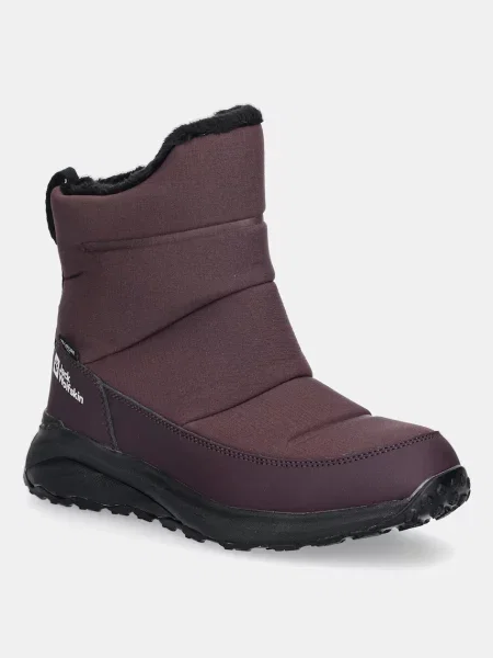 Jack Wolfskin śniegowce bordowy