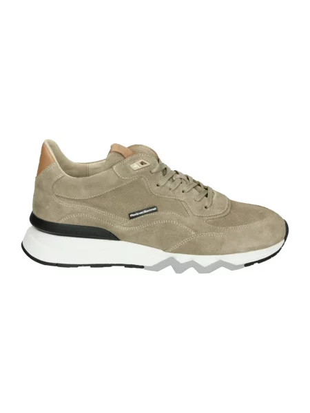 Sneakersy Floris Van Bommel zamszowe casual beżowe