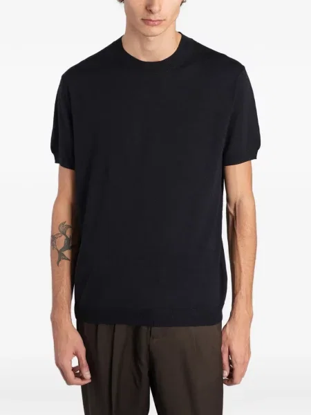 Tricou Low Brand tricotate negru