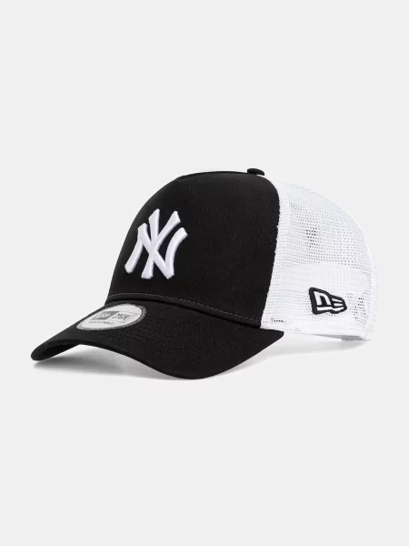 New Era Cap Clean Trucker 2 New York Yankees Black/ White alb