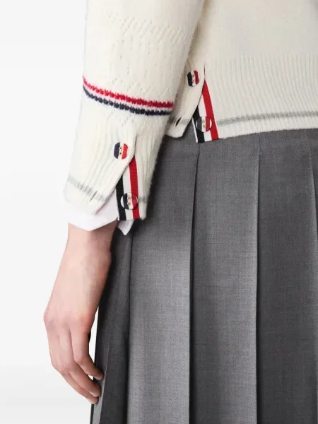 Pulover Thom Browne alb