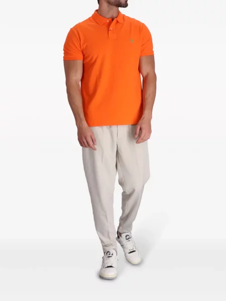 Pruhované polotričko Polo Ralph Lauren s výšivkou modré