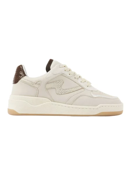 Sneakersy Via Vai skórzane beżowe