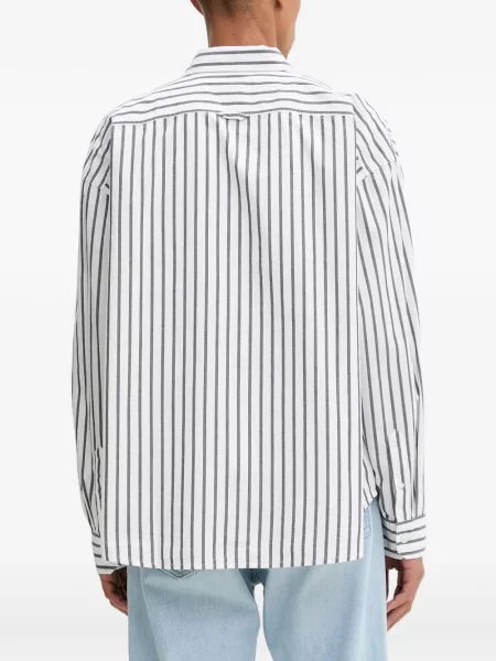 Pulover Levi's® cu autograf cu cordon cu 5 buzunare alb