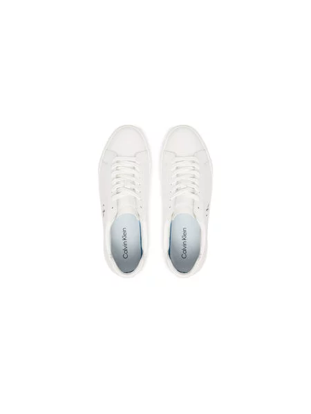 Superge Calvin Klein Basket Cupsole Laceup Lth Ml bela
