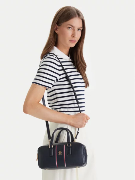 Torbica Tommy Hilfiger Th Daily Crossover Corp Tamnoplava plava