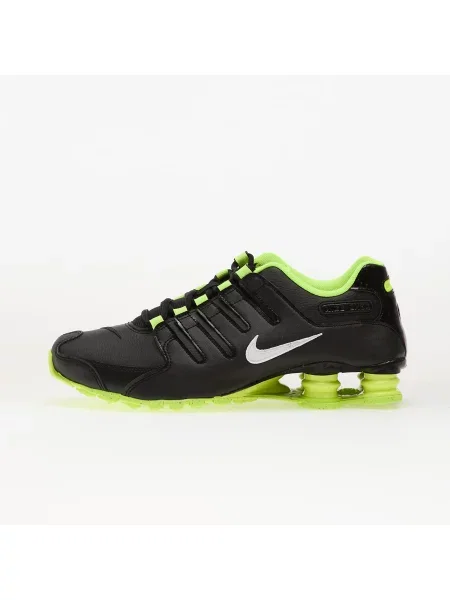 Trampki Nike Shox Nz Black/ White-Volt EUR białe