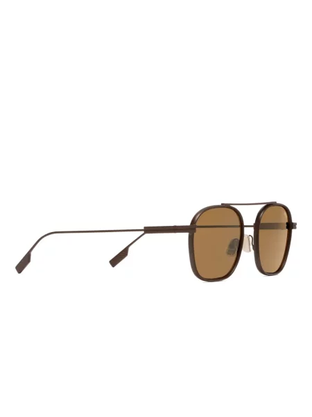 Ochelari de soare Zegna maro