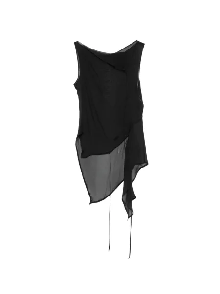 Top Paloma Wool de lână negru