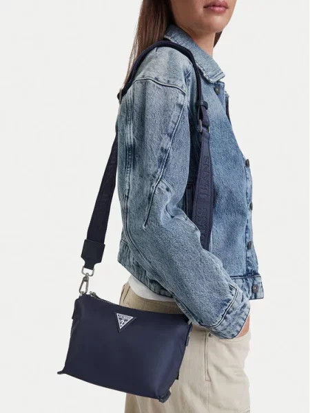 Guess Jeans Τσάντα Σκούρο μπλε